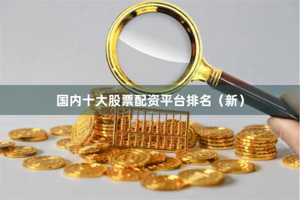 国内十大股票配资平台排名（新）