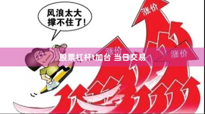 股票杠杆t加台 当日交易